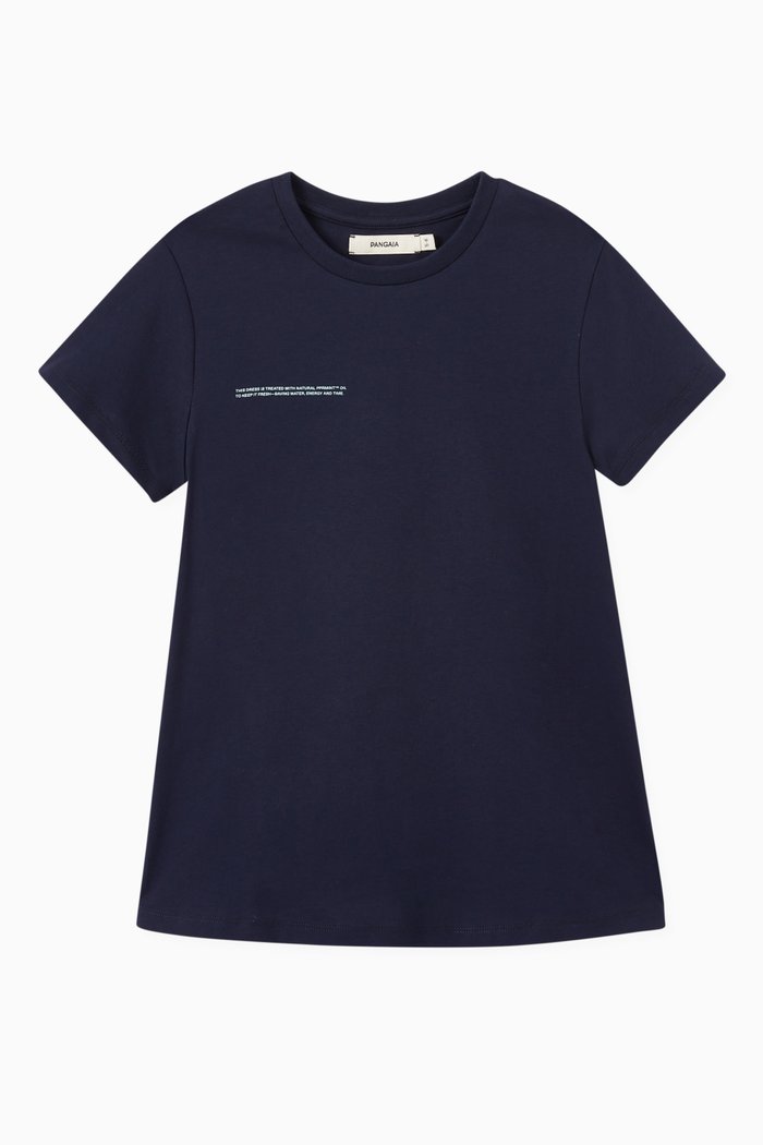 

Organic Cotton T-shirt Dress, Blue