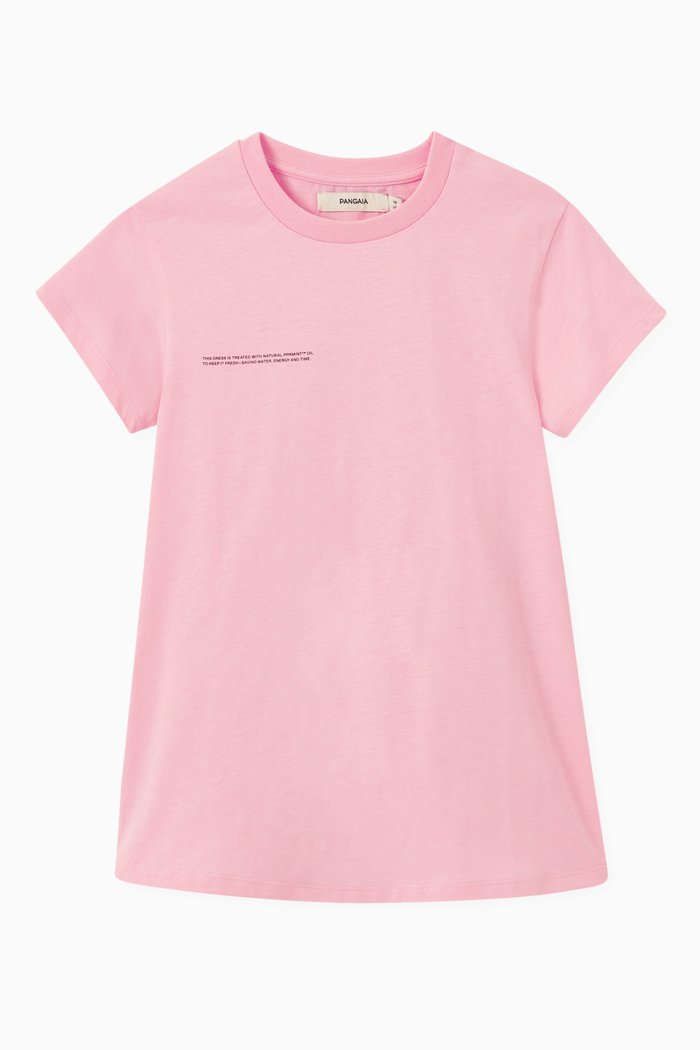 

Organic Cotton T-shirt Dress, Pink