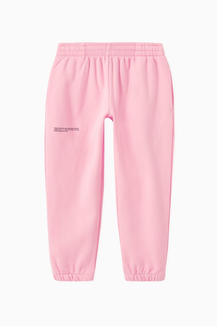 

Lightweight Organic Cotton Trackpants, Pink