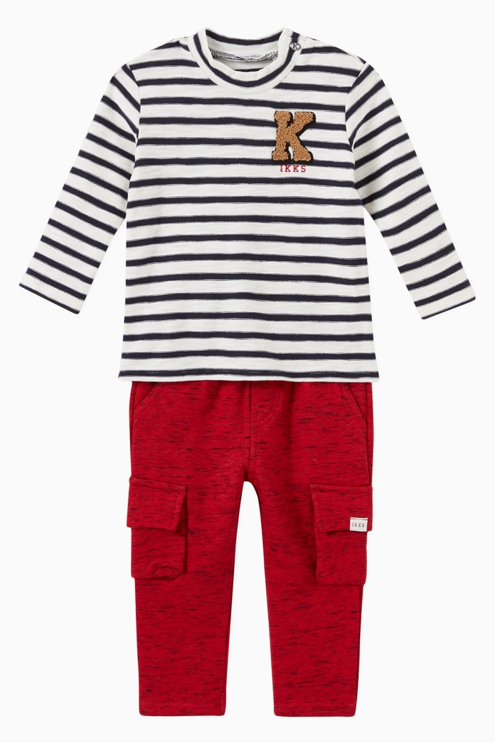 

Sailor Top & Combat Pants in Cotton, Neutral