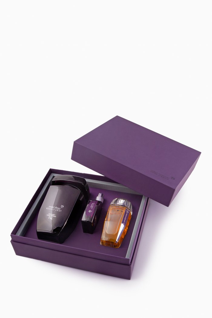 Ashyaa Reehet Oud Set, Colourless