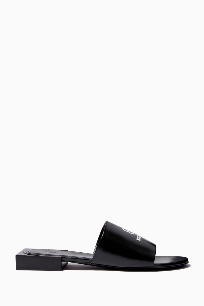 

BB Box Sandals in Nappa Sheepskin, Black