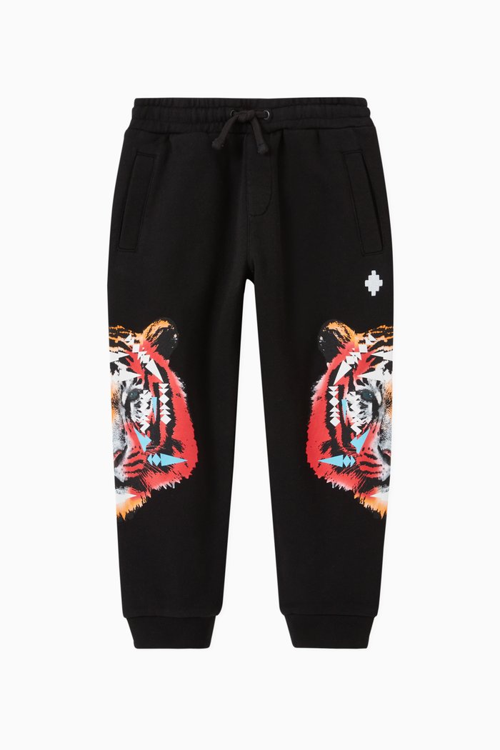 

Tiger Sweatpants in Cotton Jersey, Black
