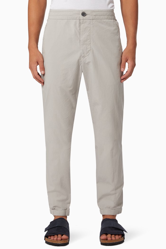 

Twisted Seam Pants in Poplin, Grey