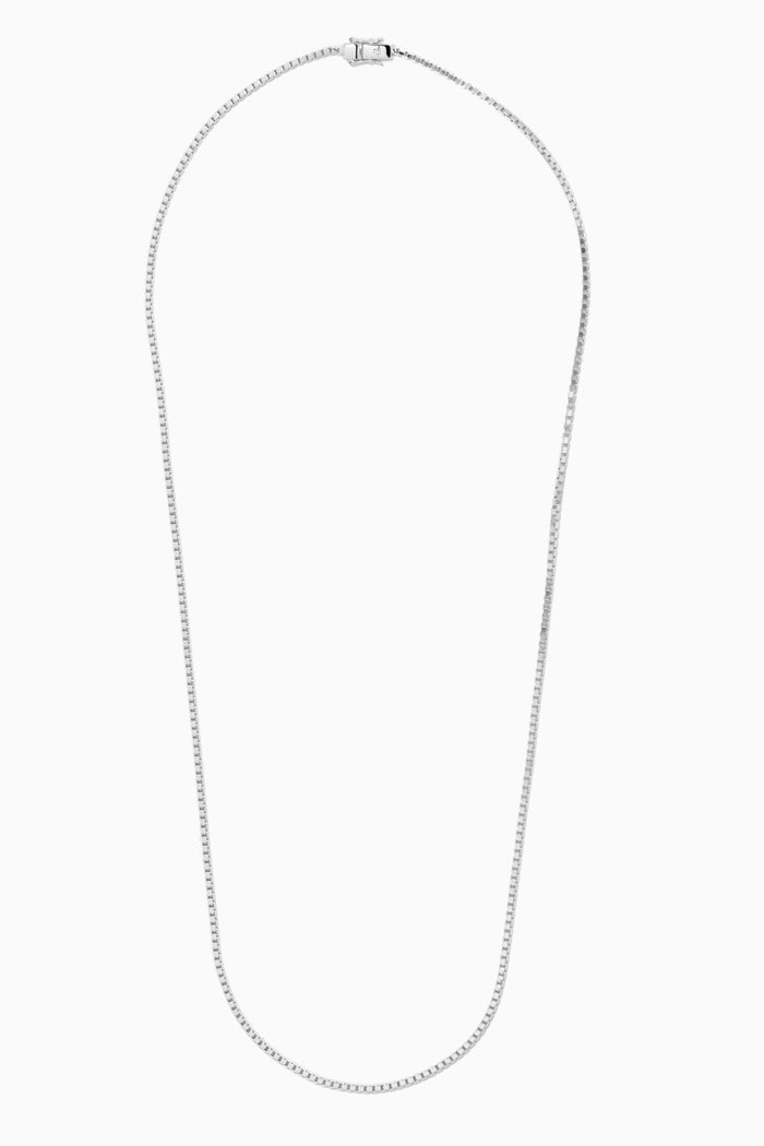 

Square Chain in Sterling Silver