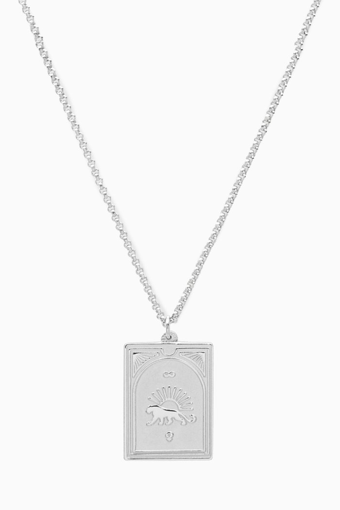 

Tarot Strength Pendant Chain in Sterling Silver