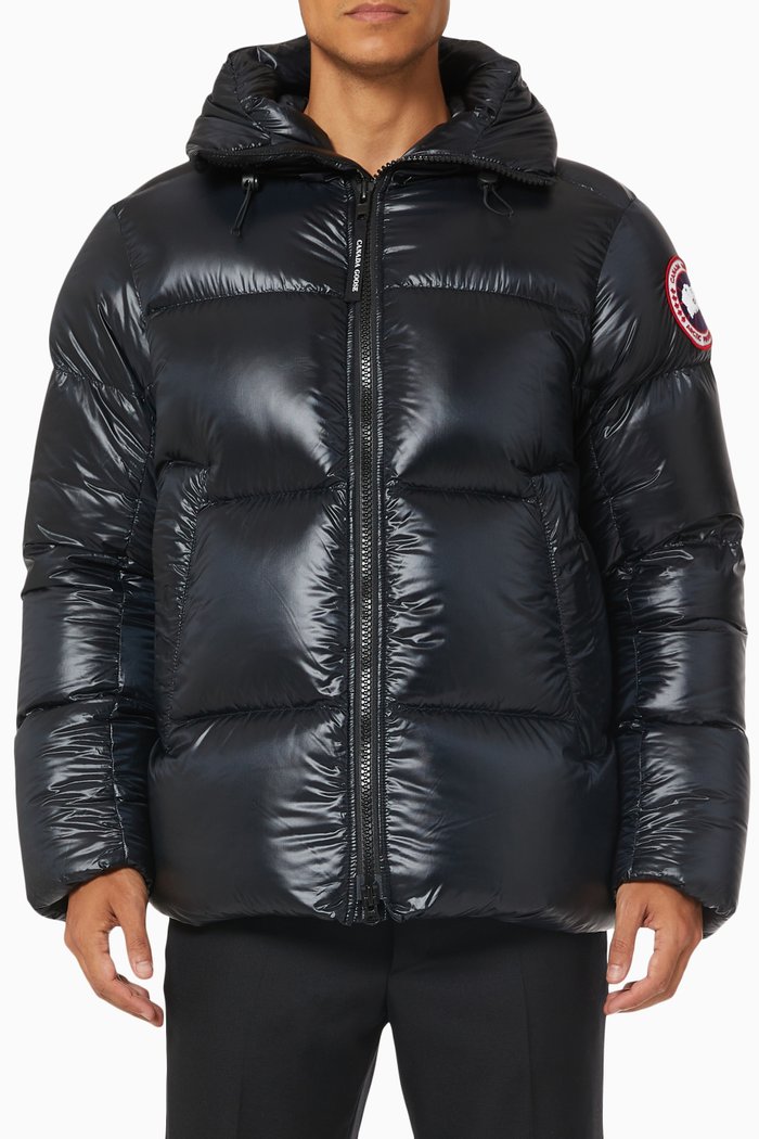 

Crofton Puffer in Recycled Feather & Ripstop, Black