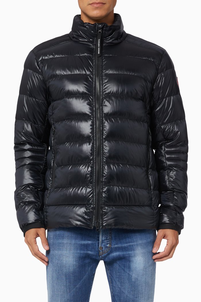 

Crofton Jacket in Nylon & Down, Black