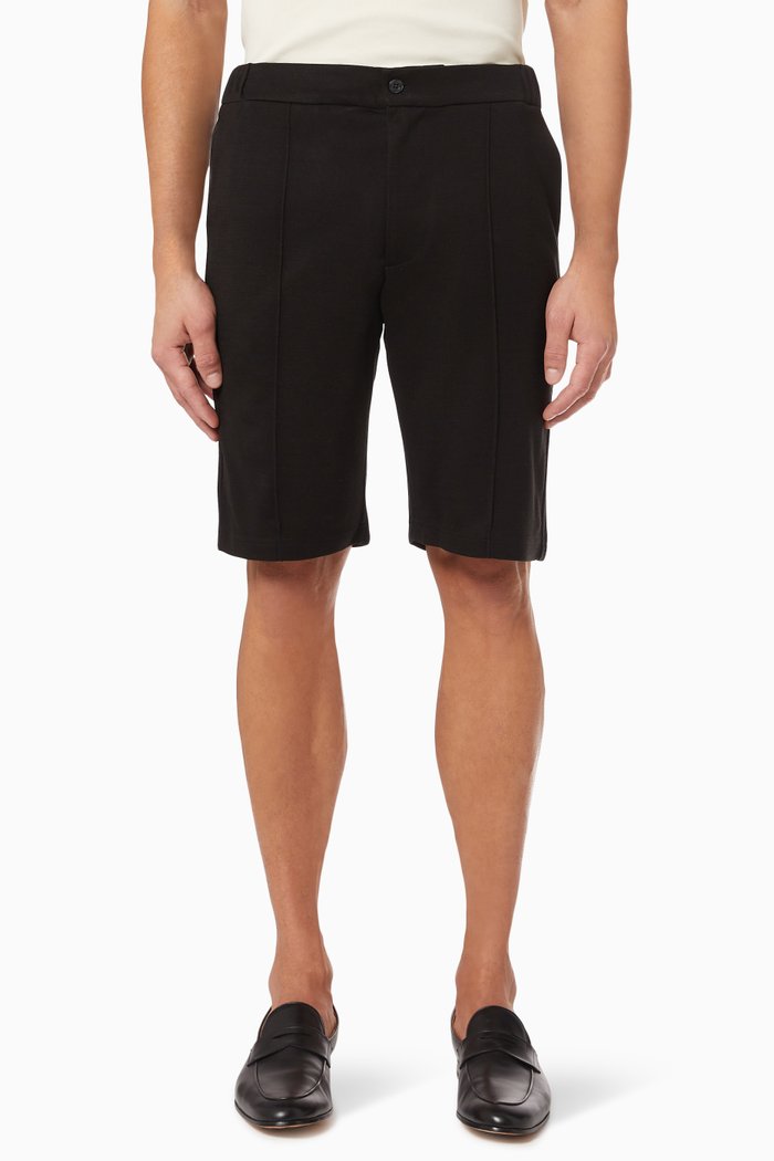 

Bryant Shorts in Ponte Knit, Black