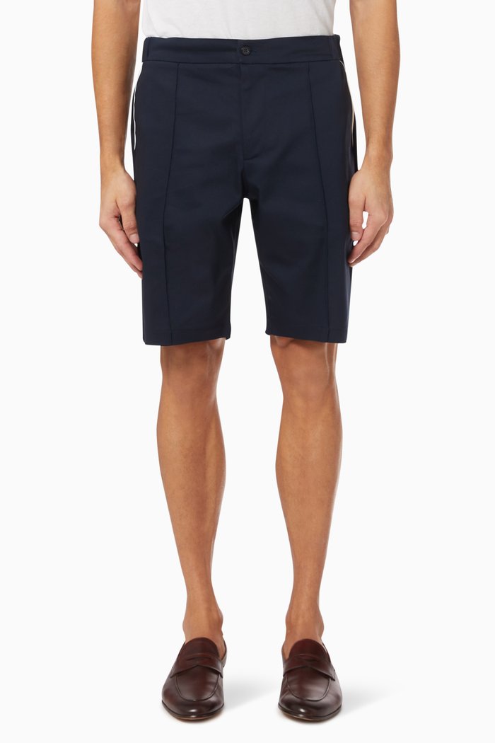 

Lincoln Shorts in Stretch Dobby, Blue