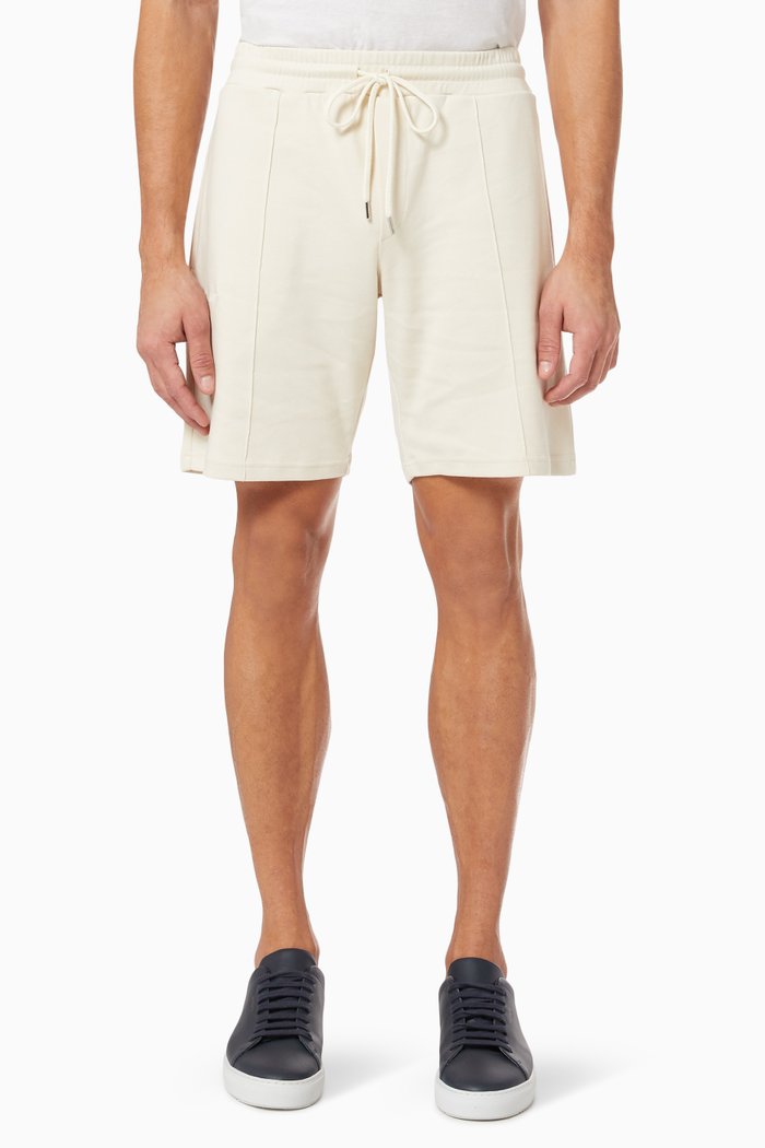

Signature Logo Shorts in Jersey, Neutral