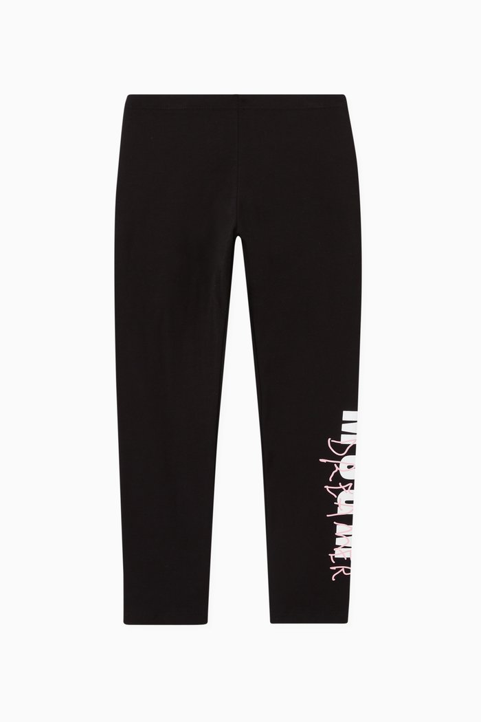 

Logo Leggings in Lycra, Black