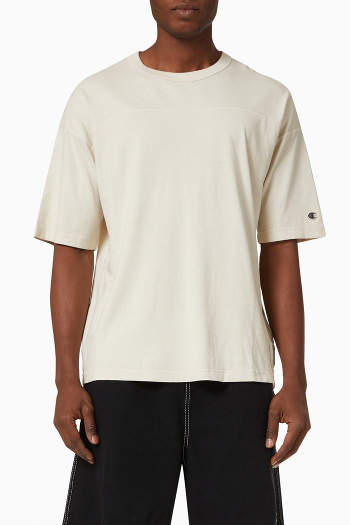 

Seam Detail T-shirt in Cotton, Neutral