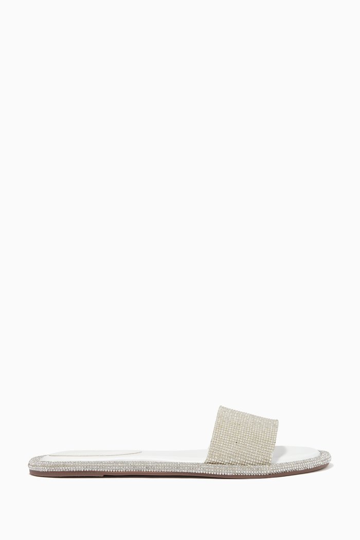 

Alicina Crystal Slides, White