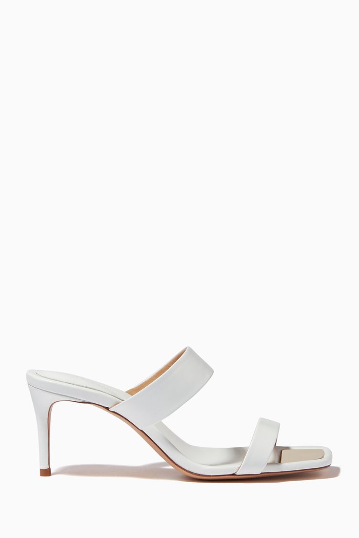 

Aruna Sandals in Leather, White
