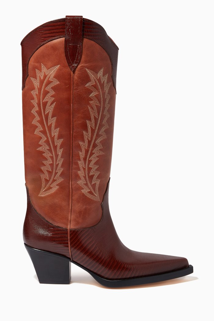 

El Dorado Cowboy Boots 60 in Leather, Brown