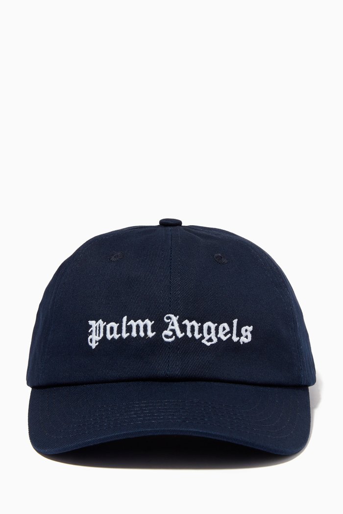 

Logo Cap in Cotton, Blue