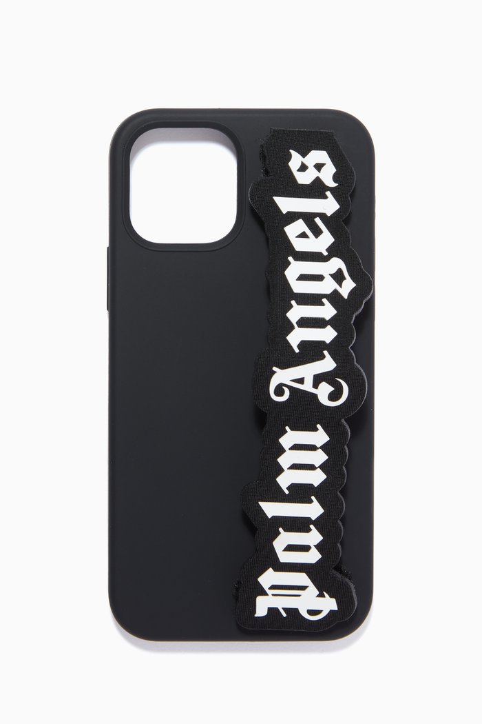

Logo iPhone 12 & 12 Pro Case in PU, Black