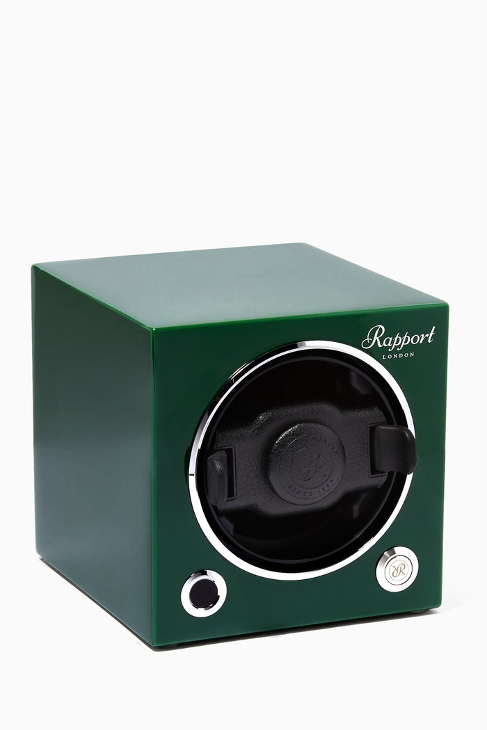 

Evolution Cube MKIII Single Watch Winder, Green