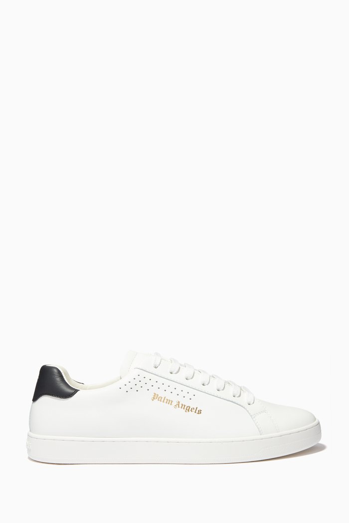 

Tennis Sneakers in Leather, White