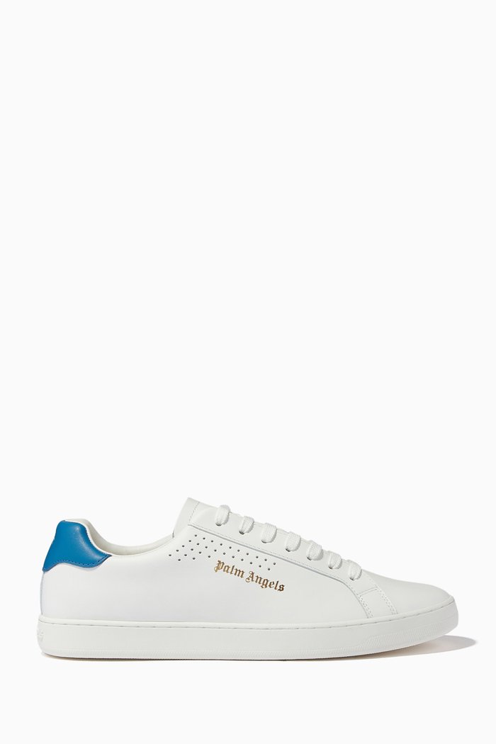 

Tennis Sneakers in Leather, White
