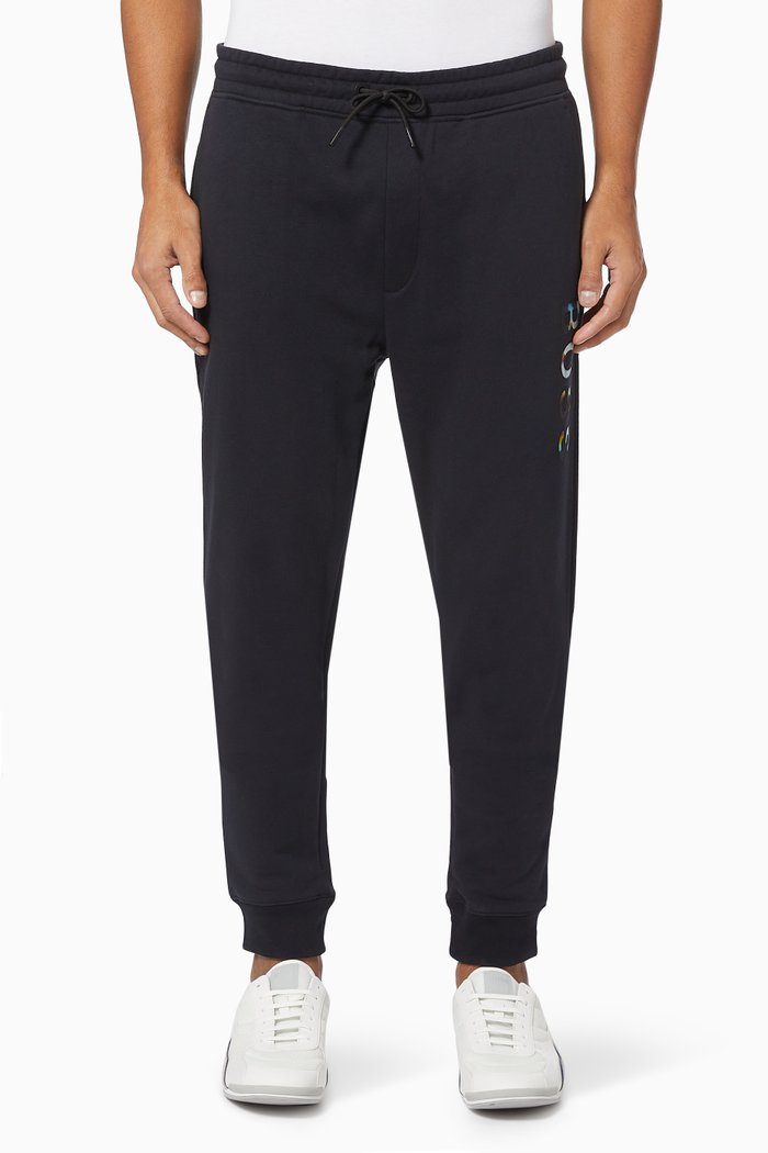 

Boss Logo Sweatpants in Jersey, Black