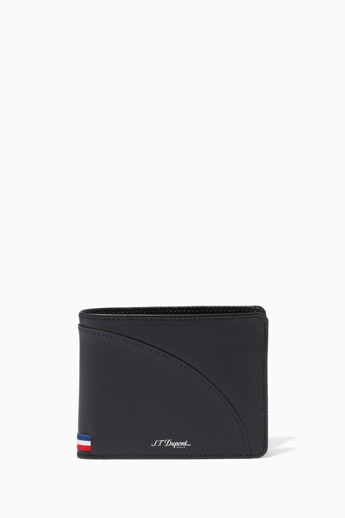 

Defi Millenium Billfold Wallet in Leather, Black