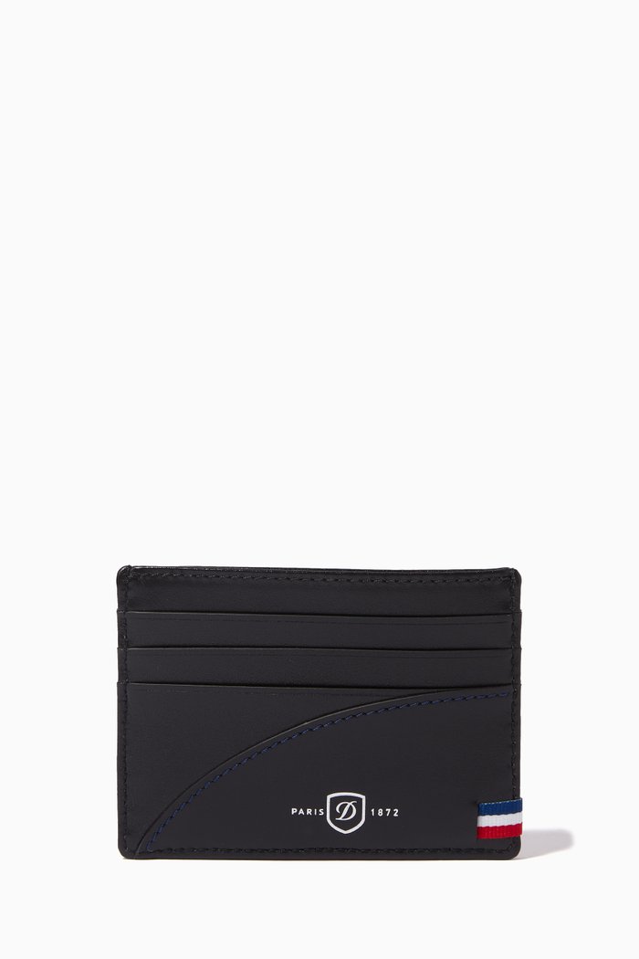 

Defi Millenium Cardholder in Leather, Black