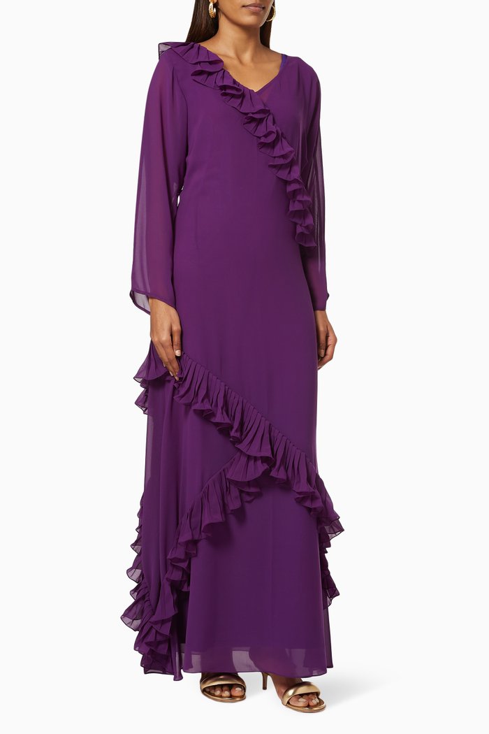 

Wave Purple in Chiffon, Blue