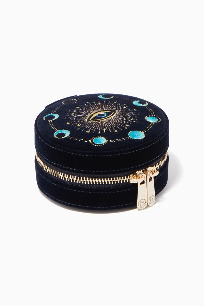 

x WOLF High Priestess Protection Jewellery Box, Blue
