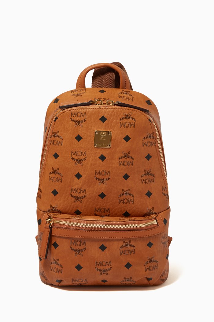 

Small Klassik Sling Bag in Visetos, Brown