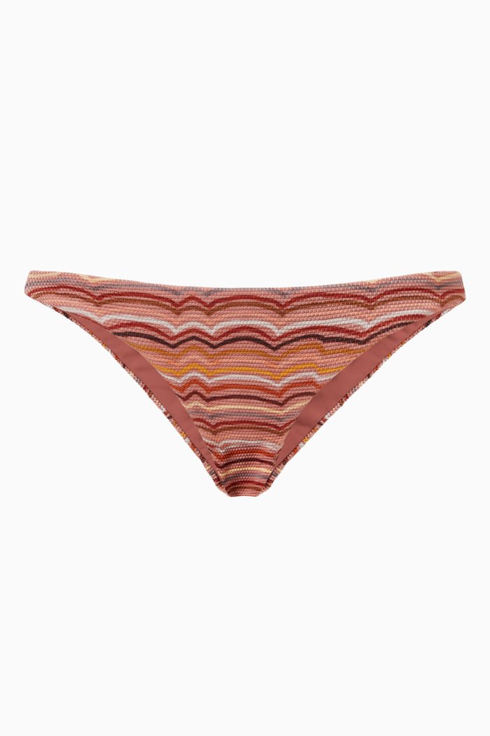 

Marlon Bikini Bottoms in Textured Lycra, Multicolour