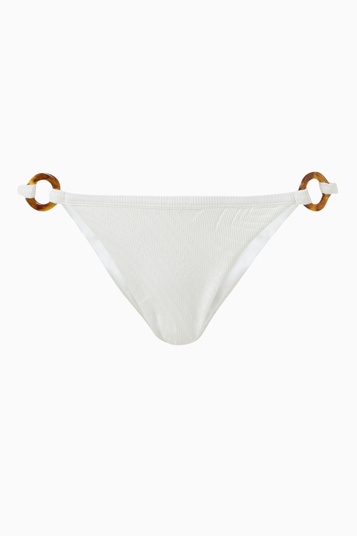 

Buzz Bikini Bottoms in Textured Lycra, Neutral