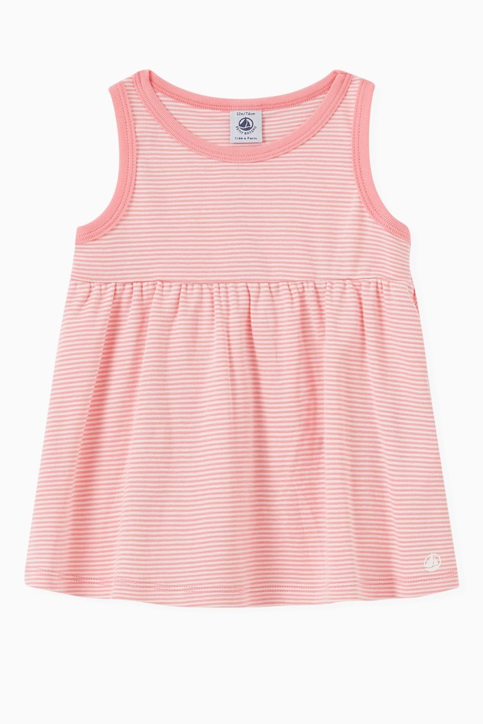 

Gretel Dress in Cotton, Pink