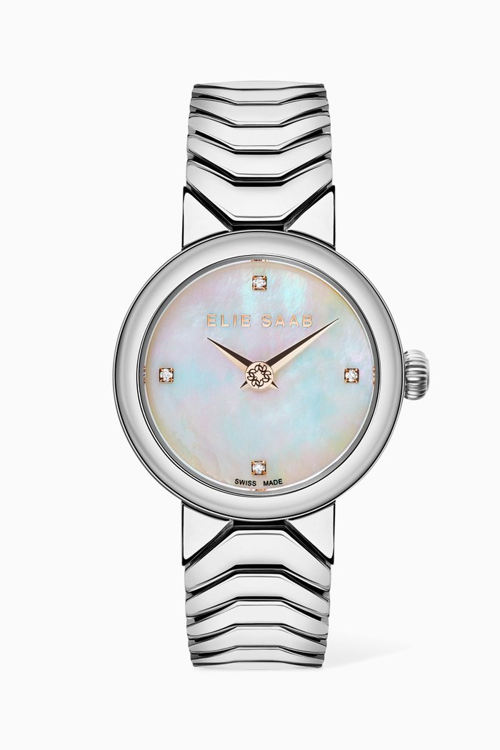 

Idylle Diamond Quartz Watch, 31mm, Silver