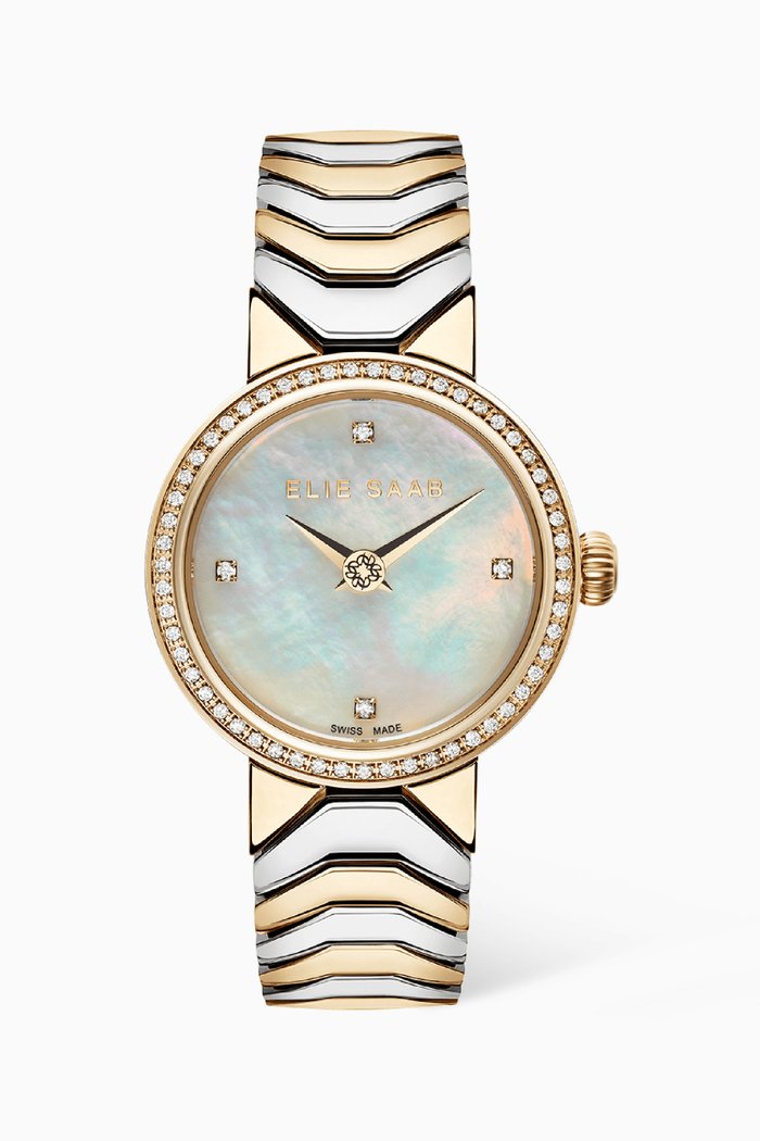 

Idylle Diamond Quartz Watch, 31mm, Gold