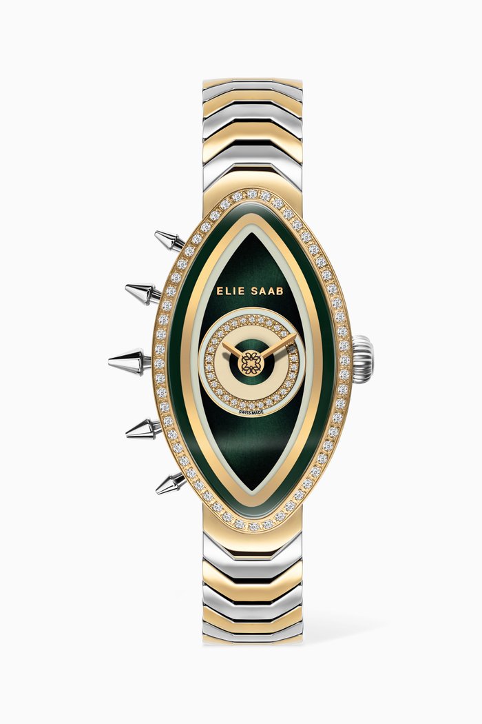 

Eayan Diamond Quartz Watch, 23 x 40mm, Gold