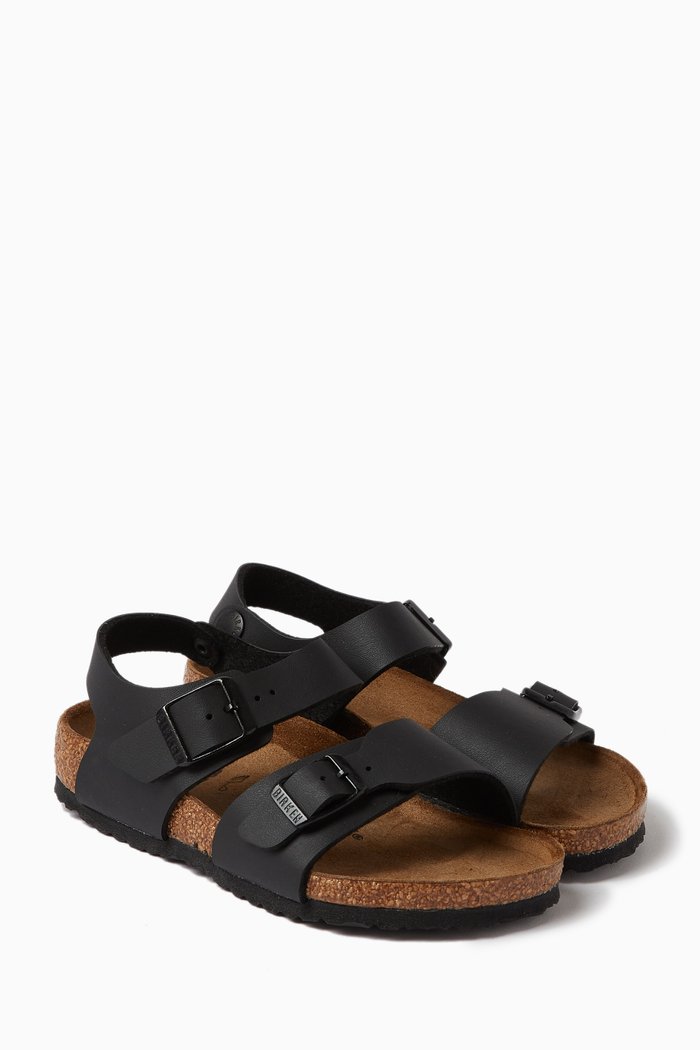

New York Sandals in Birko-Flor®, Black