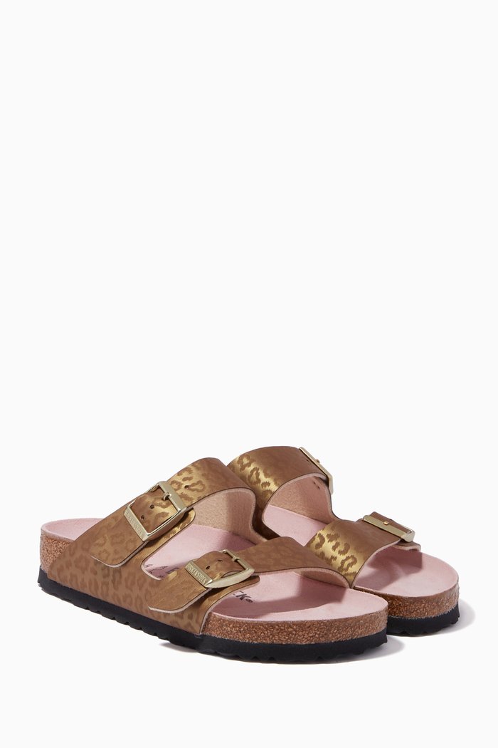 Arizona Sandals in Birko-Flor®, Gold
