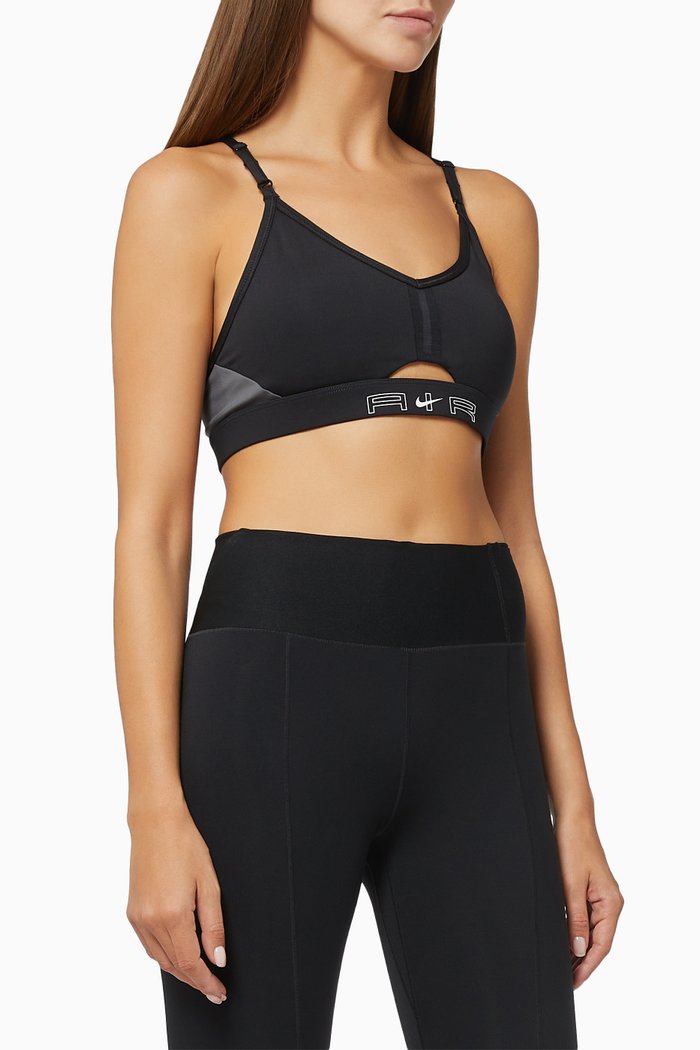 

Air Dri-FIT Indy Cut-Out Sports Bra, Black