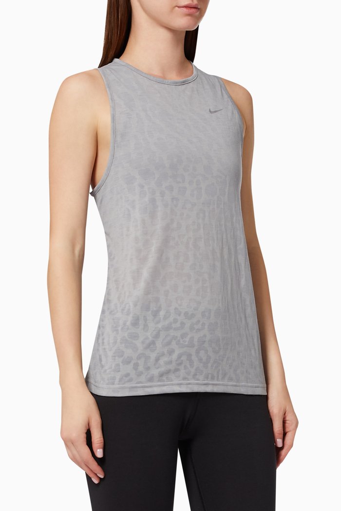 

Dri-FIT Animal Printed Tank in Jersey, Grey