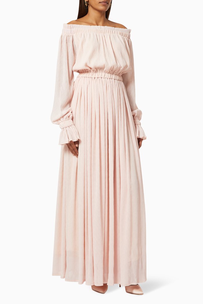 

Off Shoulder Dress, Pink