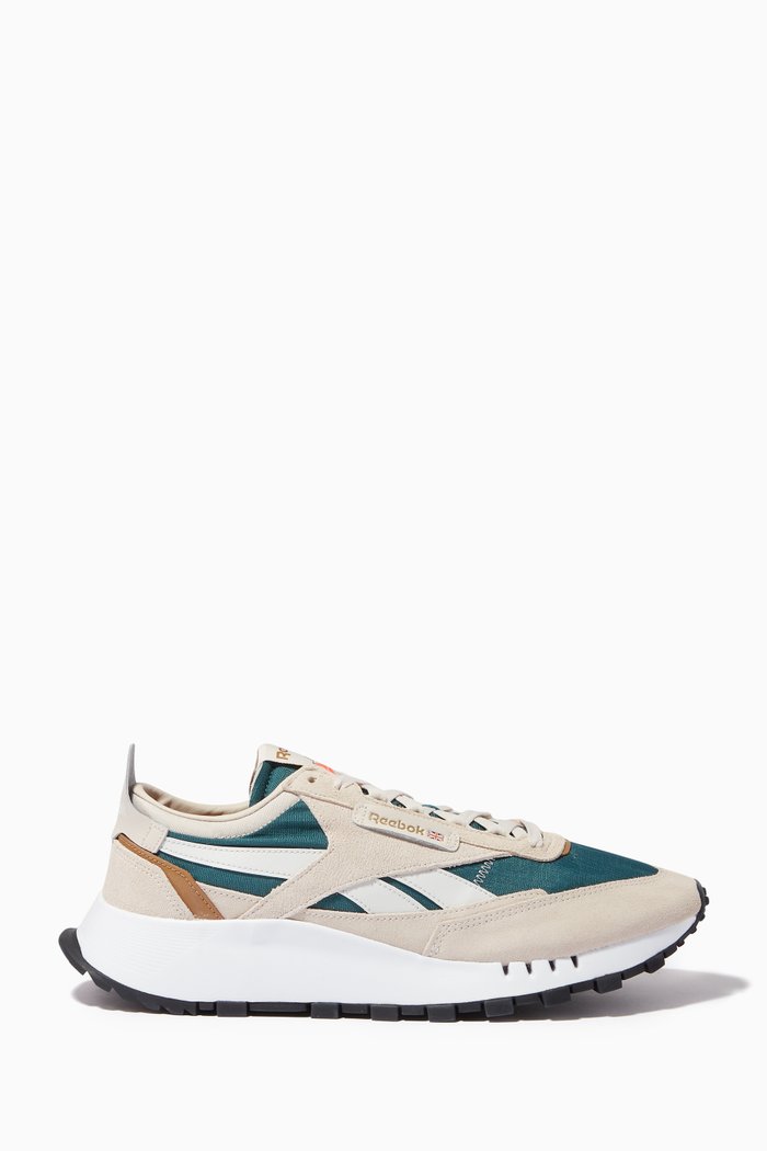 Classic Legacy Sneakers in Ripstop & Suede, Neutral
