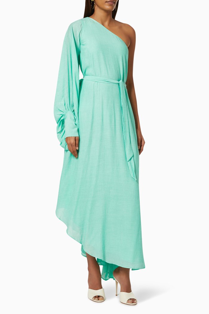 

Helene Dress in Crepe, Green