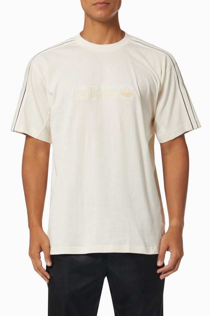 

SPRT Shadow 3-stripes T-shirt in Single Jersey, Neutral