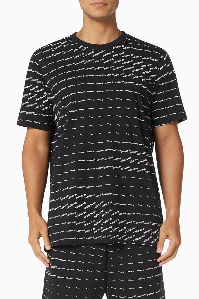 

Graphics Monogram T-shirt in Jersey, Black