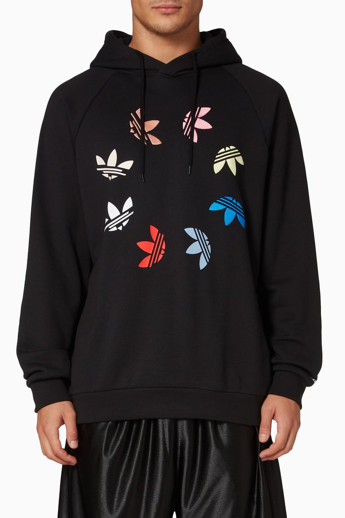 

Adicolor Shattered Trefoil Sweatshirt in Cotton Fleece, Black