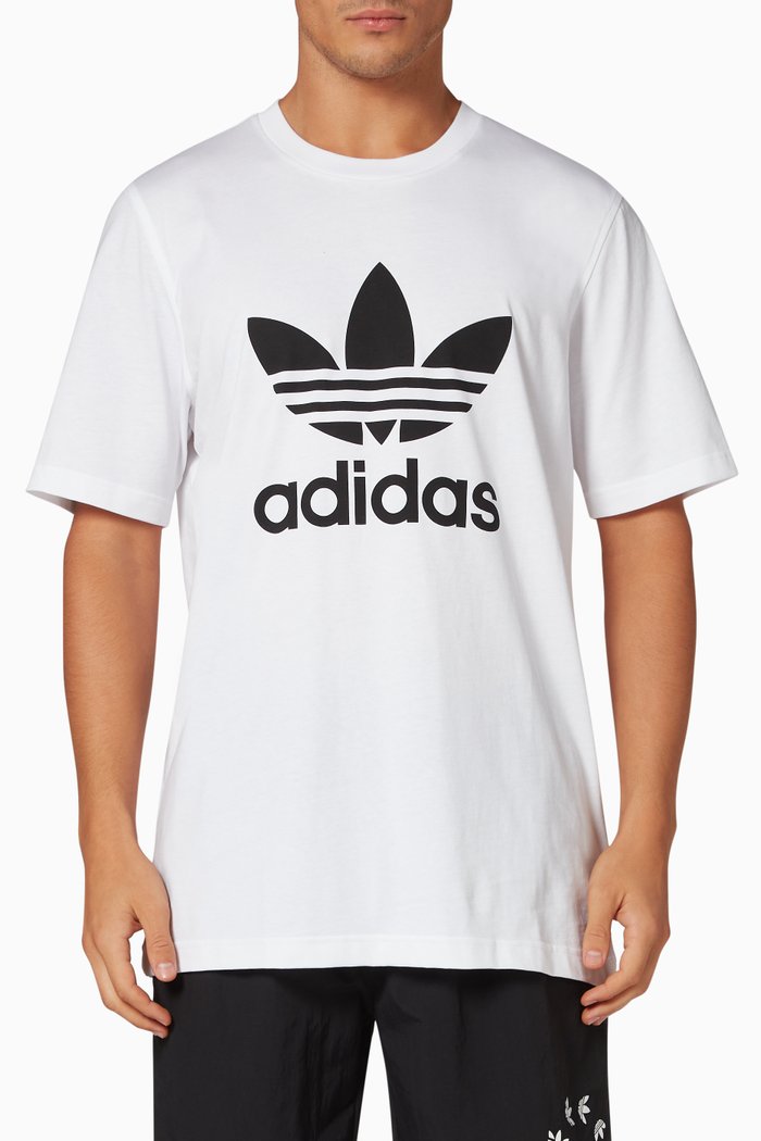 

Adicolor Classics Trefoil T-shirt in Single Jersey, White