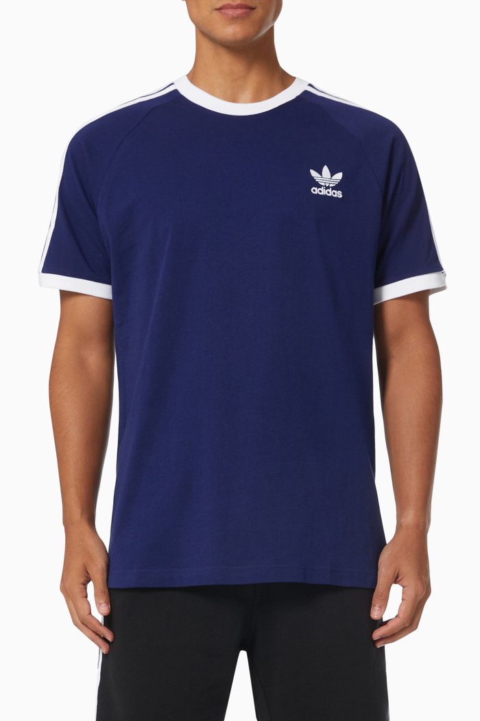 

Adicolor Classics 3-Stripes T-shirt in Single Jersey, Blue