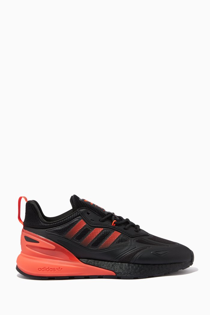 

ZX 2K Boost 2.0 Sneakers in TPU, Neoprene & Mesh, Black